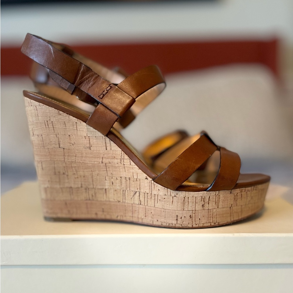 COACH Wedge sandal Charla Vachetta